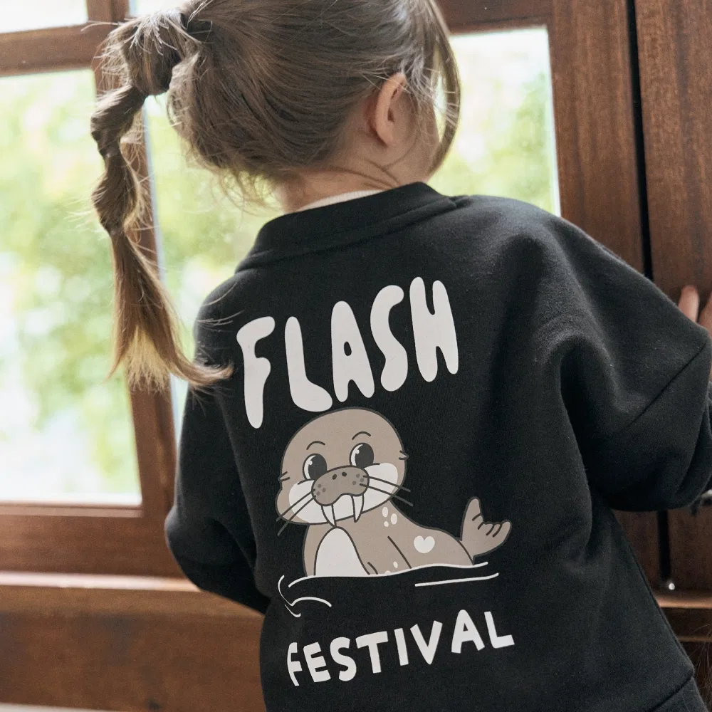 Детский кардиган Rototobebe Festival Jersey чёрный