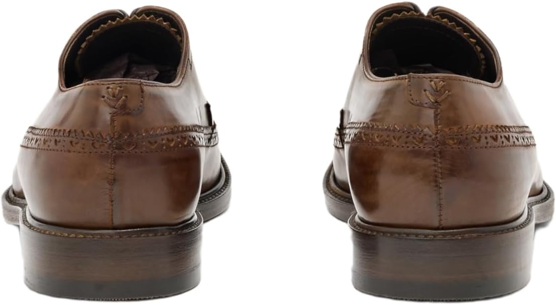 Мужские оксфорды John Varvatos Harrison Wingtip, Dark Ghurka — фото 3