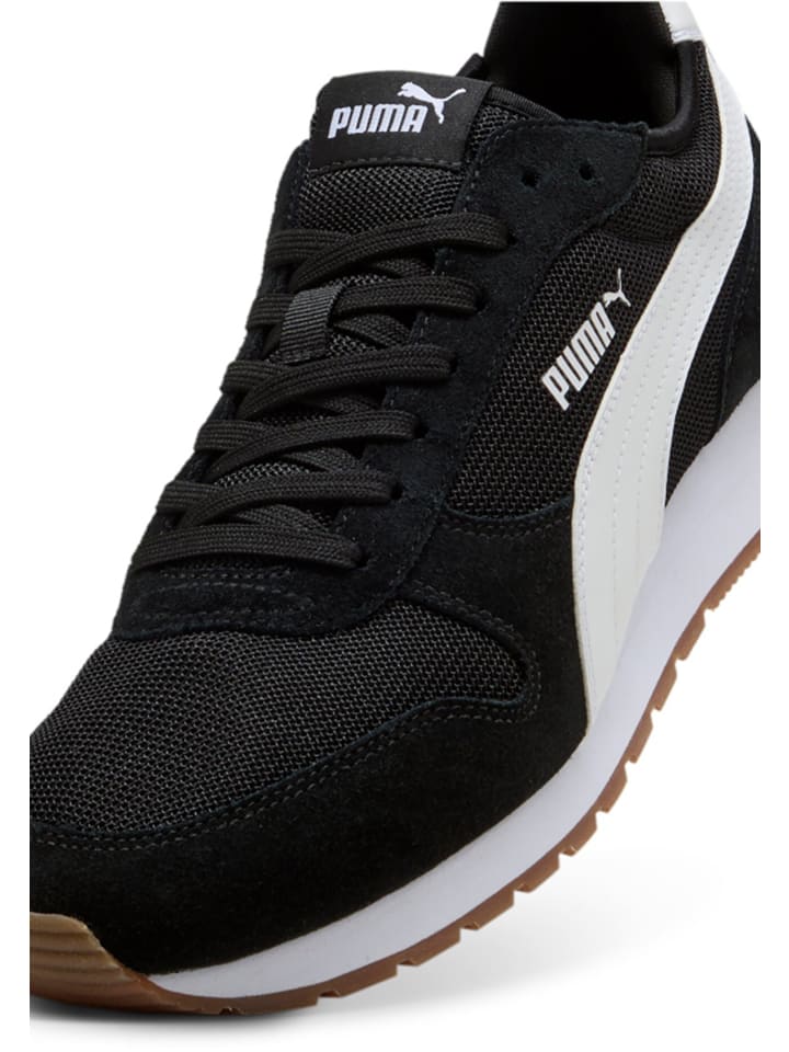 Кроссовки на шнуровке Puma, черный — фото 3