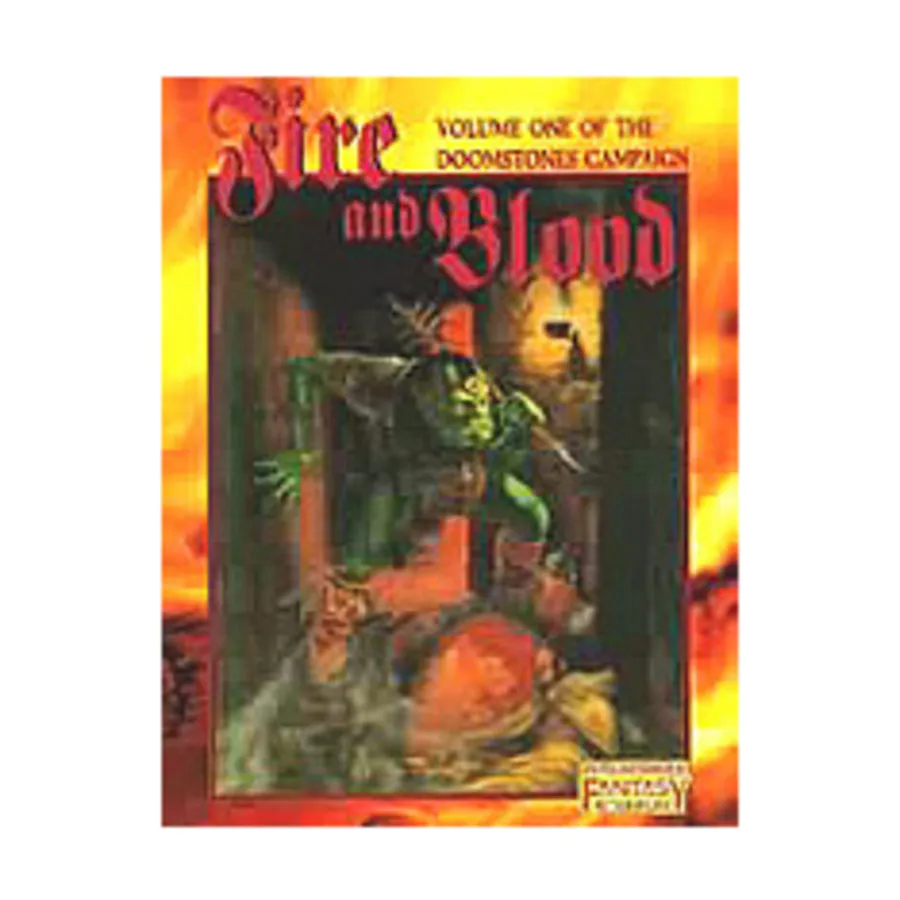

Doomstones Campaign Vol. 1 - Fire and Blood, Warhammer Fantasy Roleplay (Hogshead Publishing), мягкая обложка