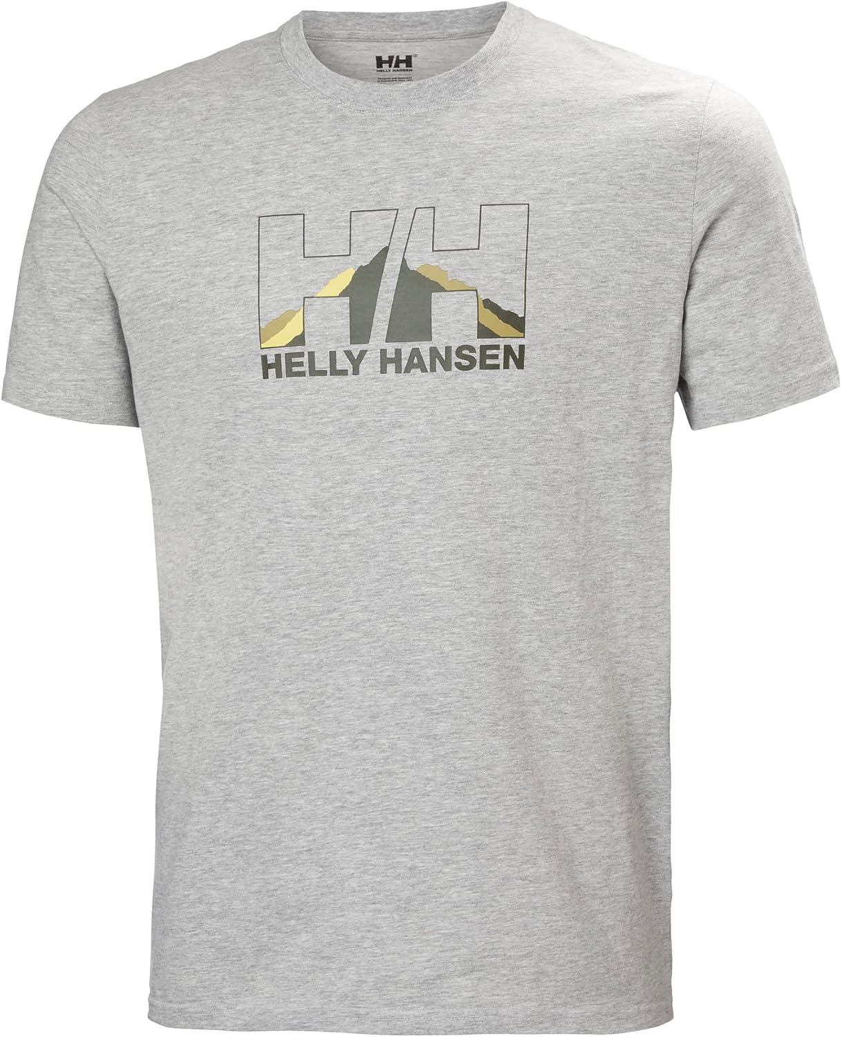 

Мужская футболка Helly-Hansen Nord с рисунком Helly Hansen, 950 Grey Melange, Серый, Мужская футболка Helly-Hansen Nord с рисунком Helly Hansen, 950 Grey Melange