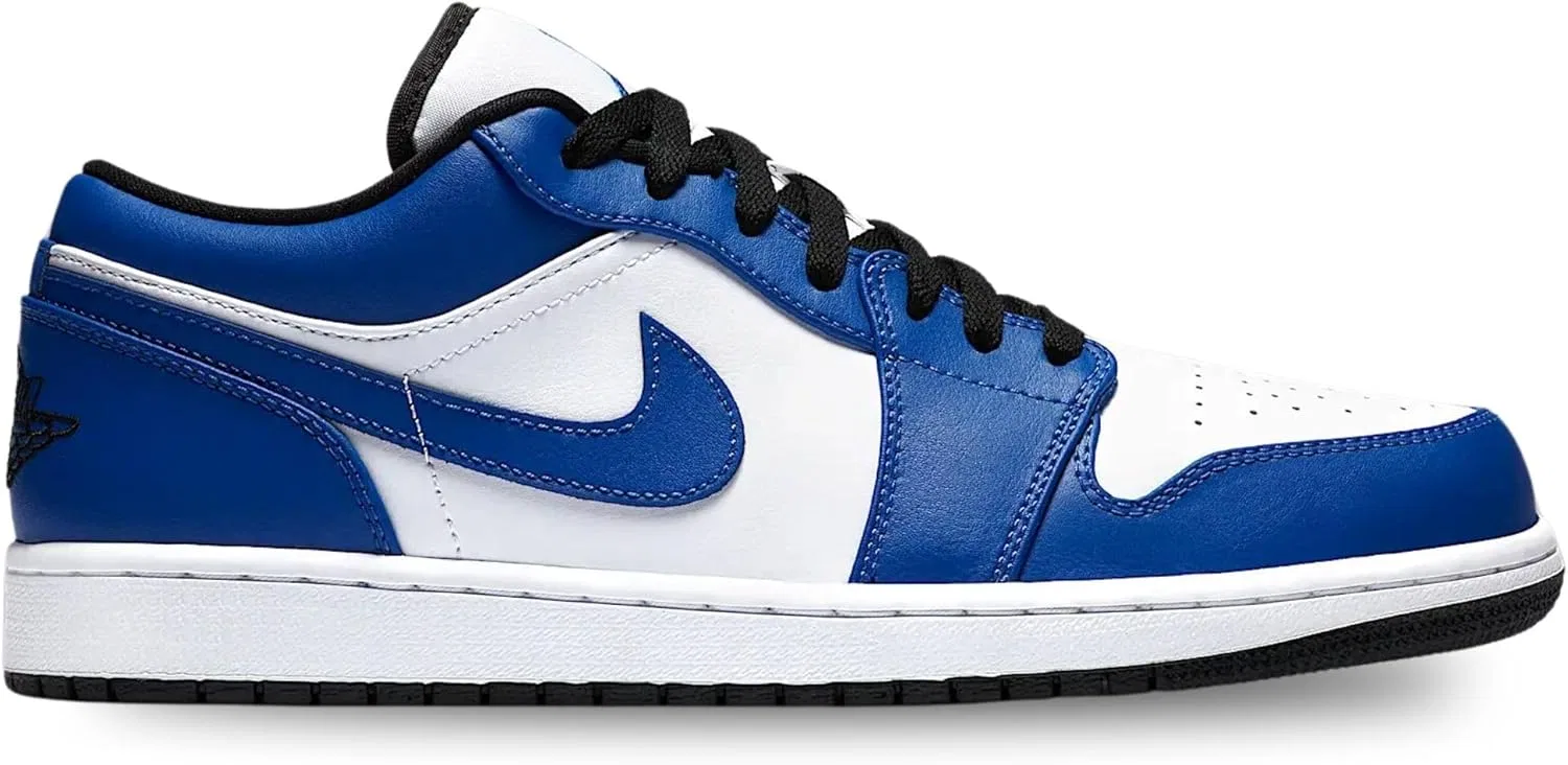 Кроссовки Air Jordan 1 Low, Nike, белый/лазерно-оранжевый-черный — фото 2