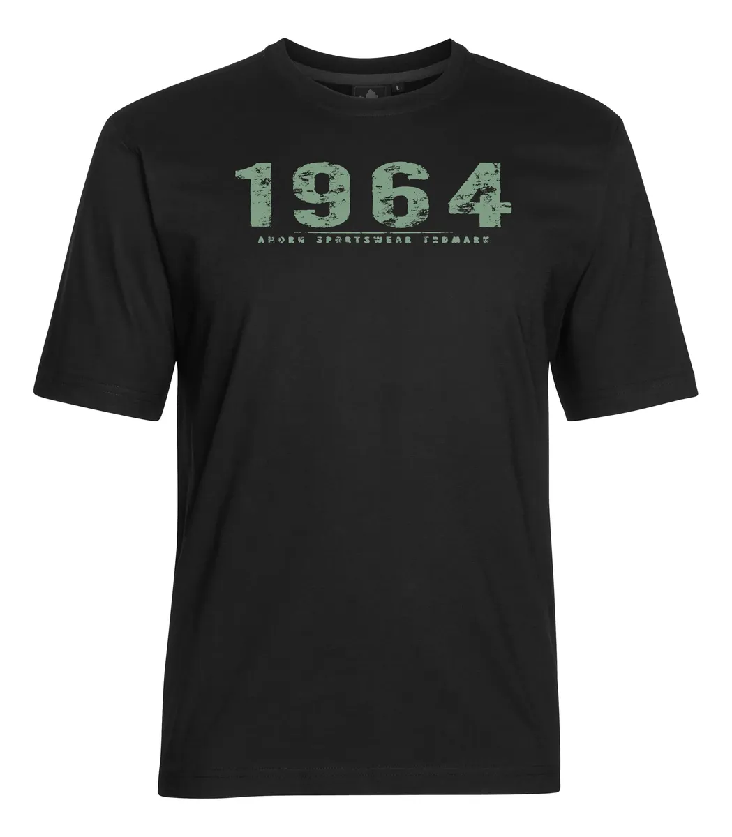 

Футболка MAPLE SPORTSWEAR с круглым вырезом Ahorn Sportswear, черный