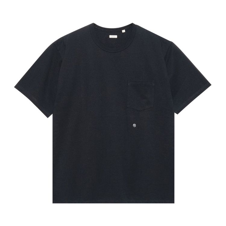 

Футболка nanamica Coolmax Jersey Pocket Tee 'Black', черный