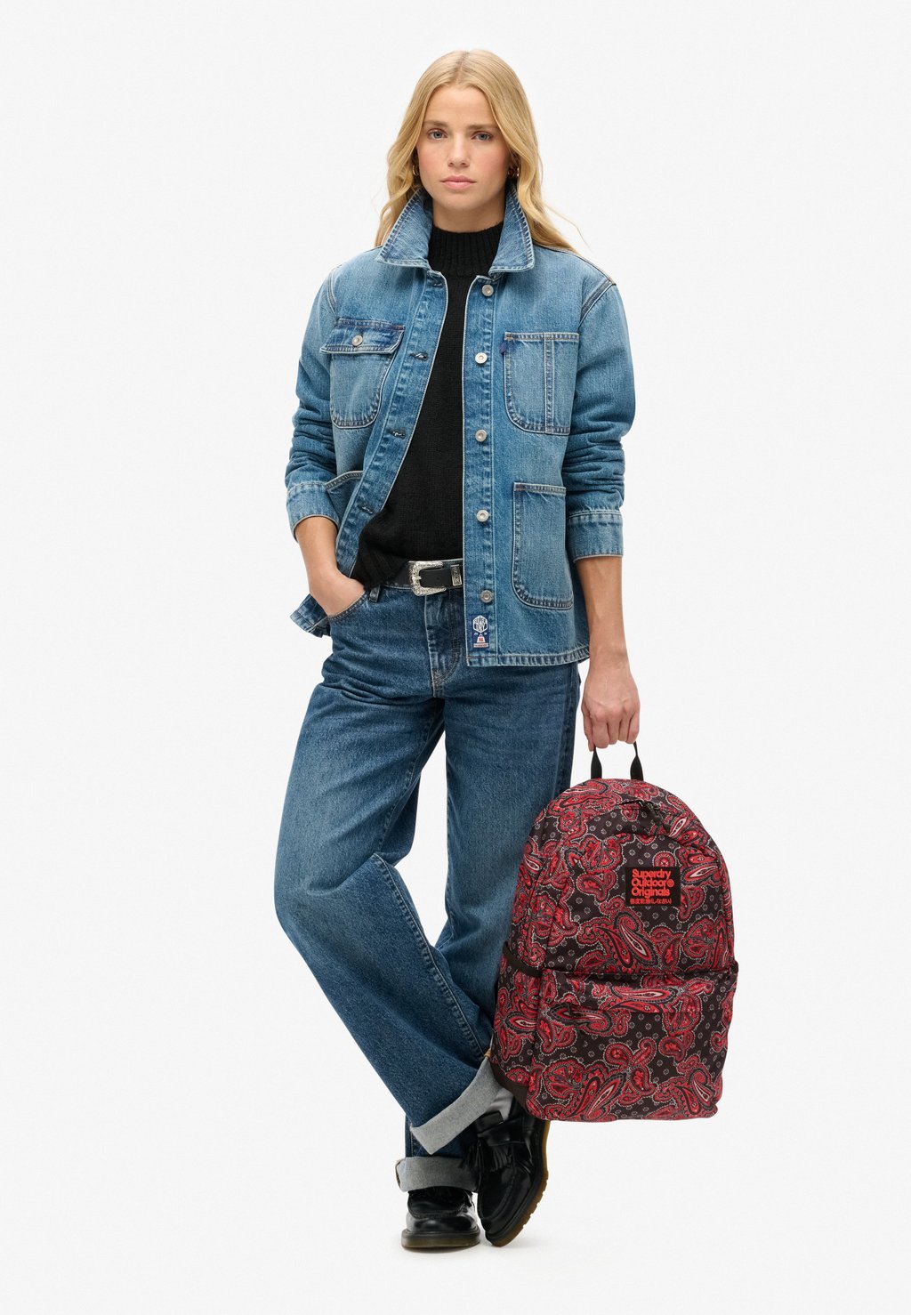 

Рюкзак PRINTED MONTANA Superdry, черный