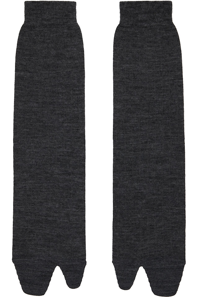 

Неофициальные таби-носки Maison Margiela, серый