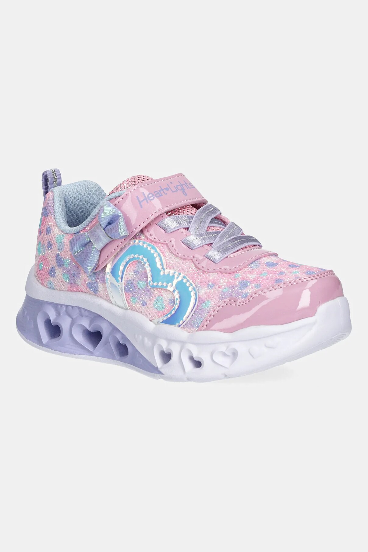 Детские кроссовки FLUTTER HEART LIGHTS Skechers, розовый — фото 2