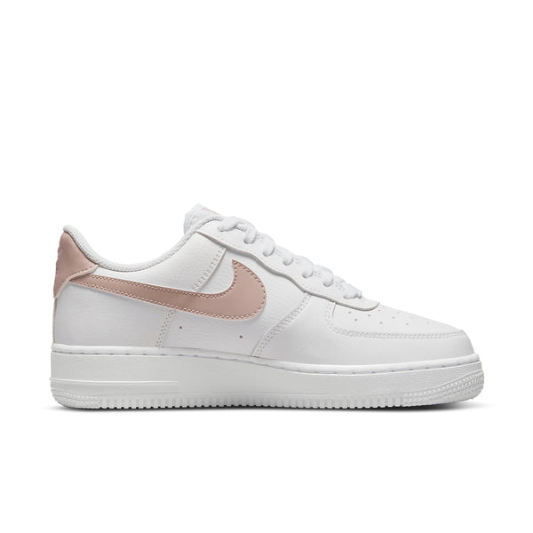 Кроссовки air force 1 satin pink' Nike, белый — фото 2