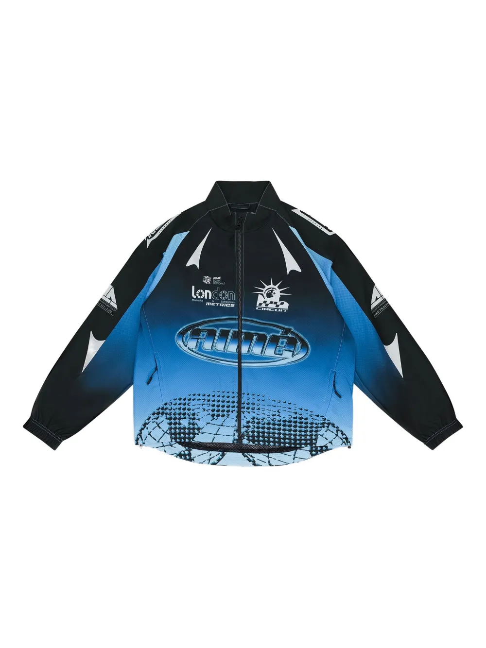 

Бомбер с графическим принтом Podium Work Aimé Leon Dore, черный