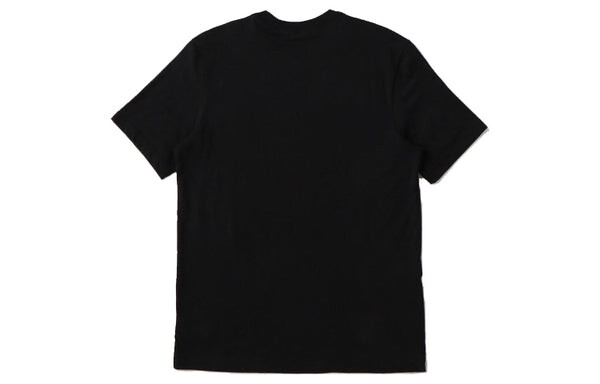 Футболка sportswear printing pattern round neck short sleeve black Nike, черный — фото 2