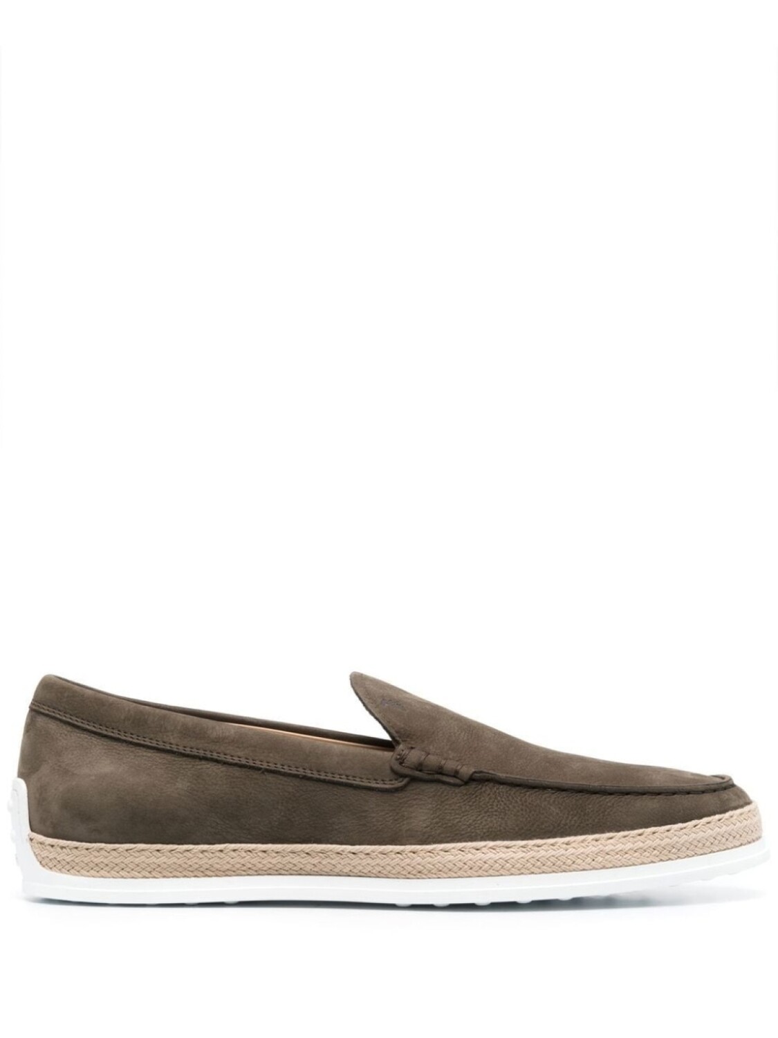 

Лоферы с закругленным носком Tod's, зеленый