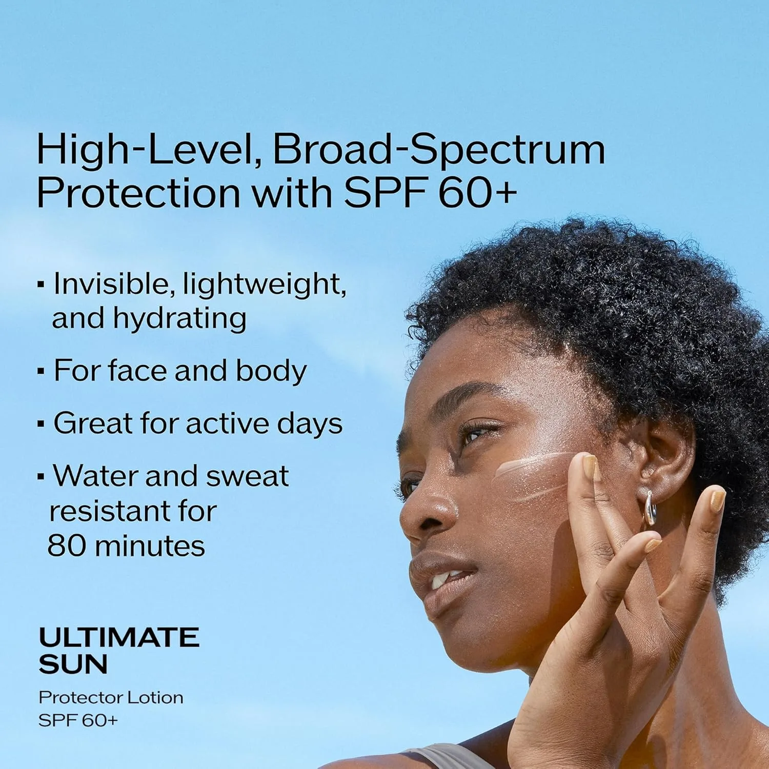 Shiseido Ultimate Sun Protector Clear Stick SPF 60+ (0.7 унции) + Sun Protector Lotion SPF 60+ (150 мл) - легкий, невидимый солнцезащитный крем широкого спектра без оксибензона и октиноксата — фото 3