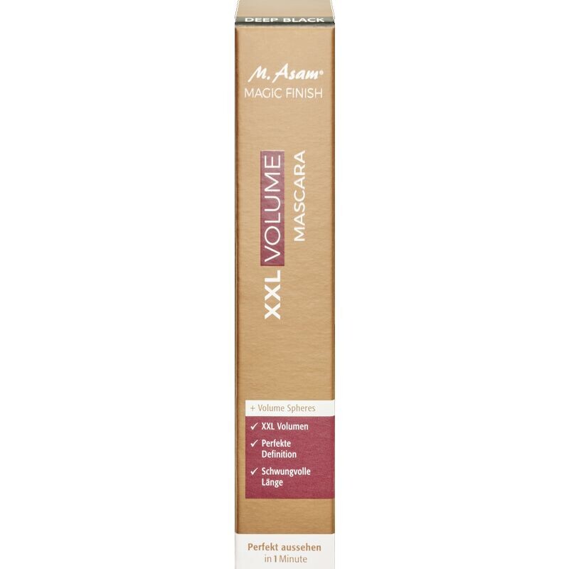 

Тушь для ресниц MAGIC FINISH XXL Volume Mascara - глубокий черный M. Asam, 10 ml
