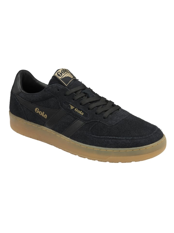 Кроссовки Hawk Suede '86' черного цвета Gola