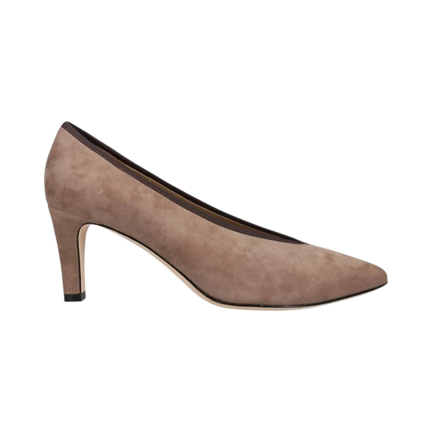 Женские туфли Ramara Suede на каблуках из замши в стиле милитари VANELi, цвет military suede — фото 2