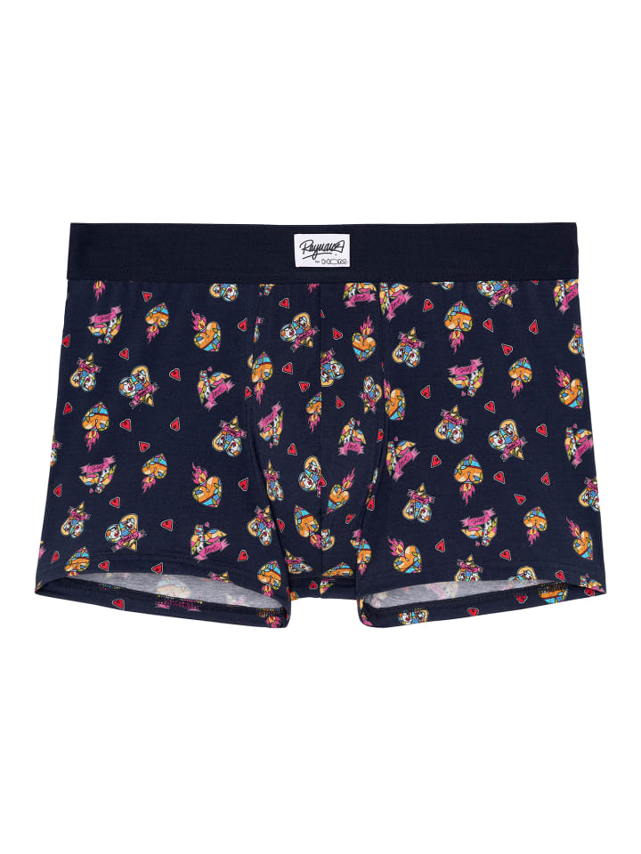 

Боксерские трусы HOM, цвет navy print