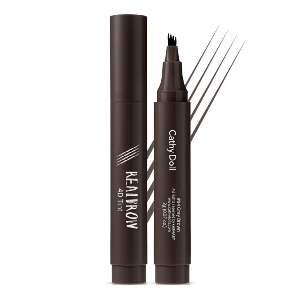 

Cathy Doll Real Brow 4D Тинт 2г.(М) 04 Серо-Коричневый, Grey Brown