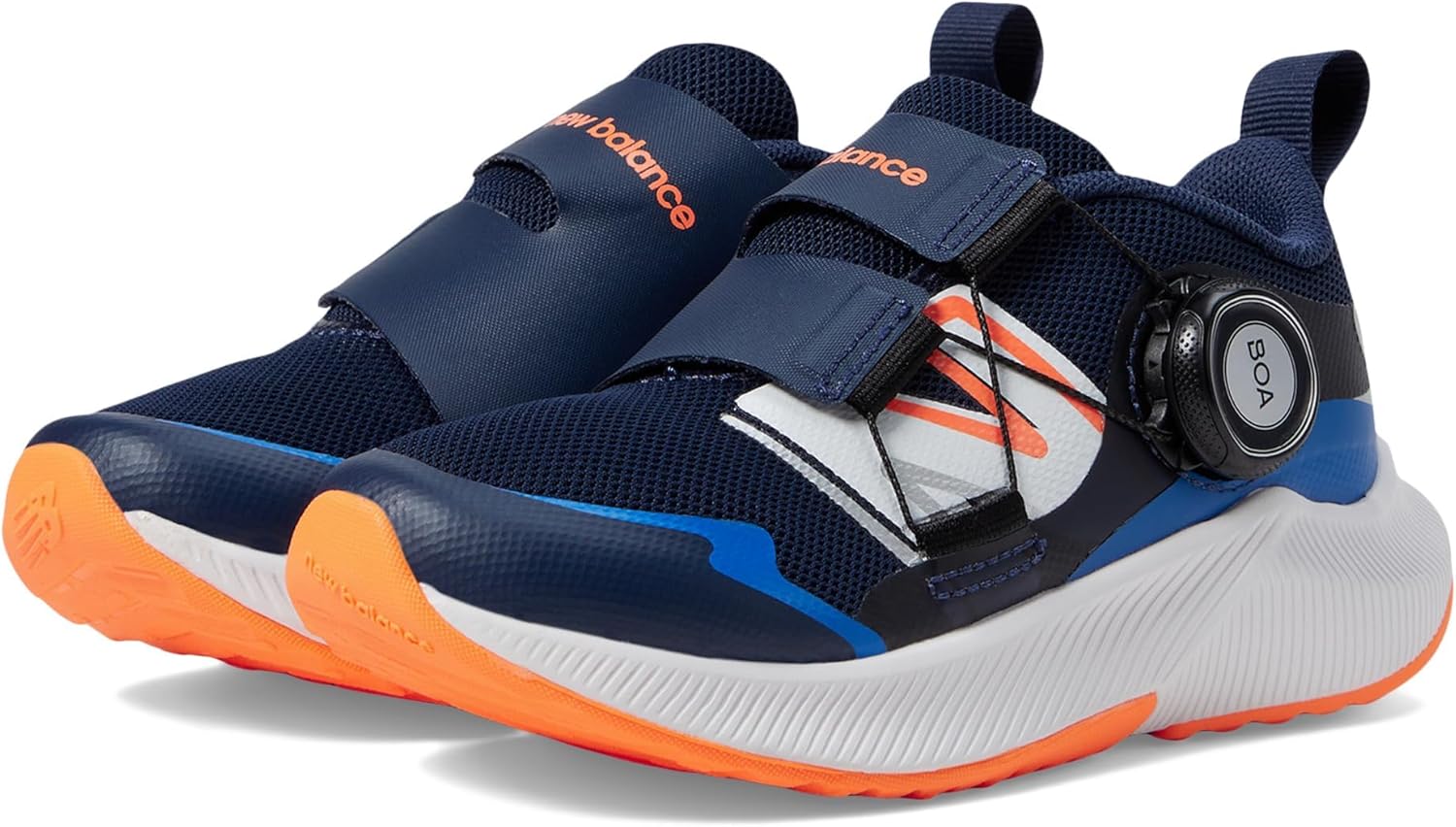 

Кроссовки для бега New Balance Kids' DynaSoft Reveal V4 Boa, Nb Navy/Hot Mango