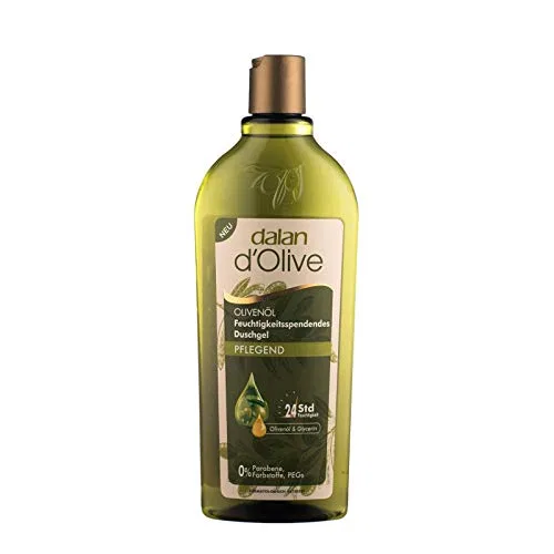 Увлажняющий гель для душа Dalan d'Olive с оливковым маслом, 3 х 400 мл Dalan