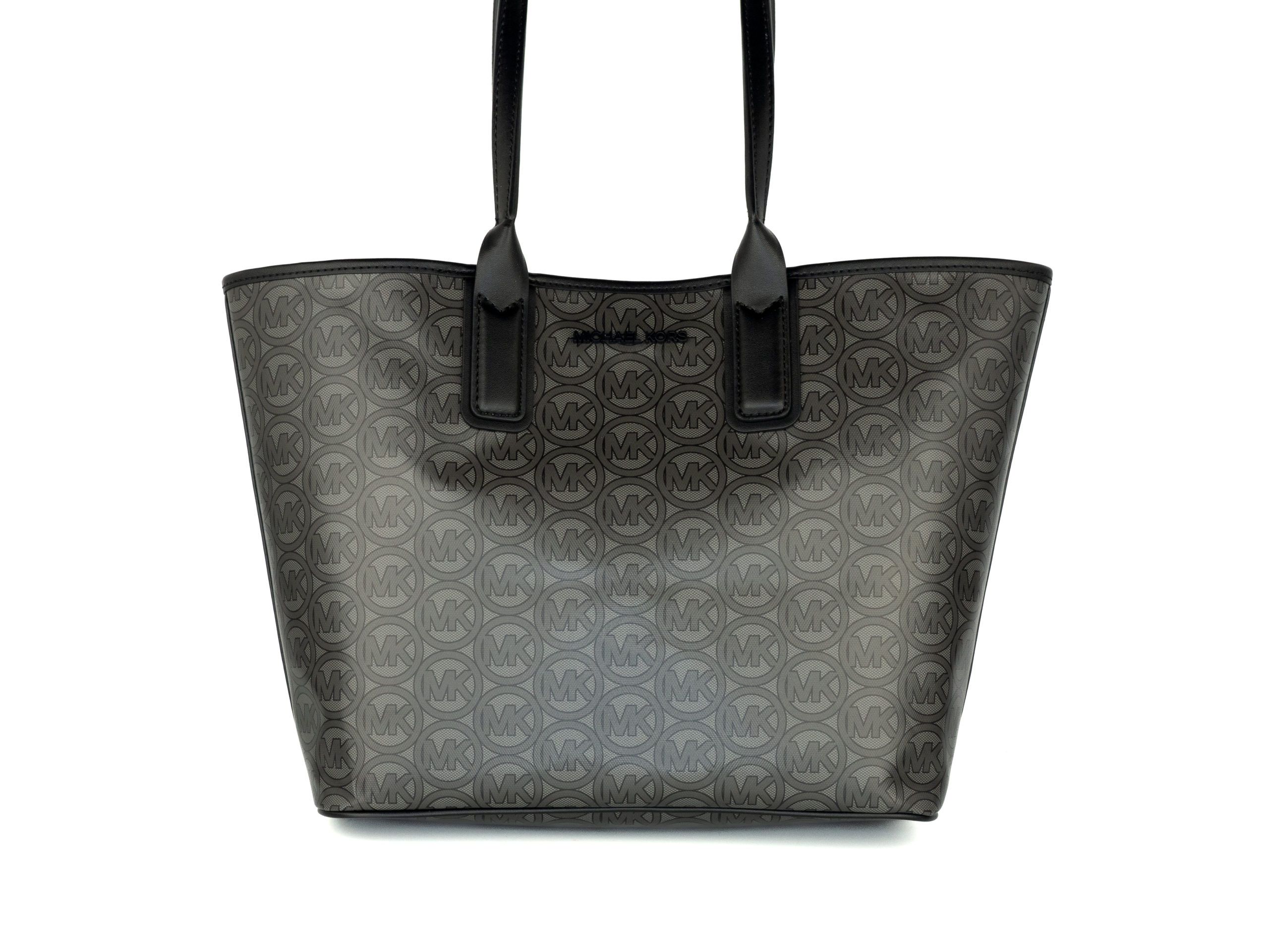 

Сумка-тоут Jodie Medium из переработанного полиэстера (черная) Michael Kors
