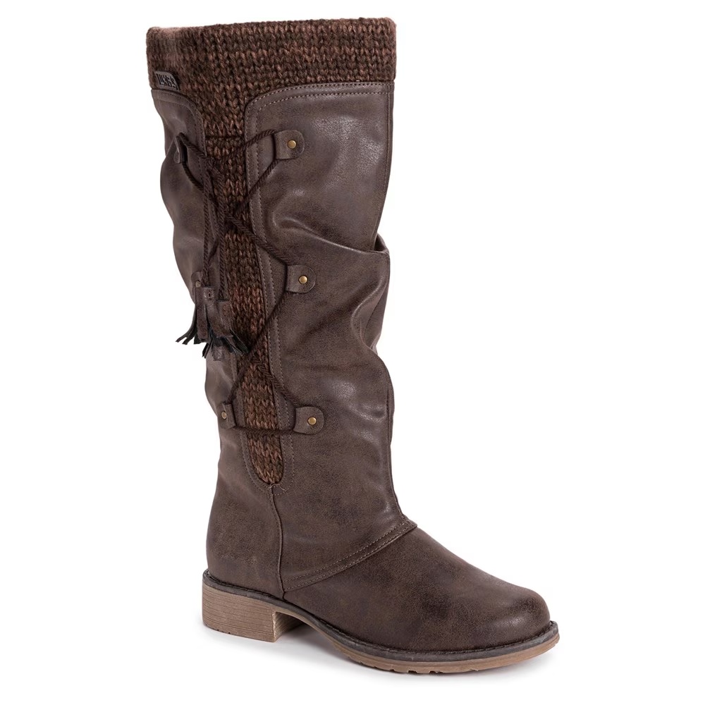 Высокие сапоги до колена Bianca Beverly от Muk Luks, brown
