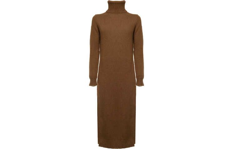 

MaxMara Платье с длинными рукавами женское коричневые