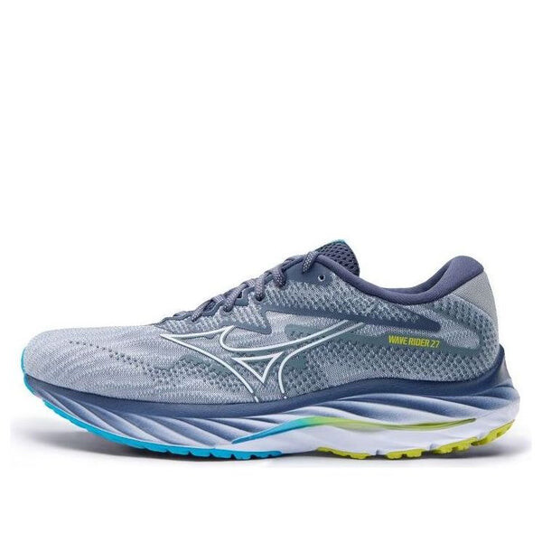 

Кроссовки wave rider 27 'grey blue' Mizuno, синий