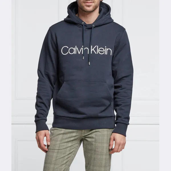 

Толстовка обычного кроя с логотипом Calvin Klein, синий
