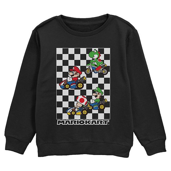 

Детская флисовая толстовка с принтом Nintendo Mario Kart Licensed Character