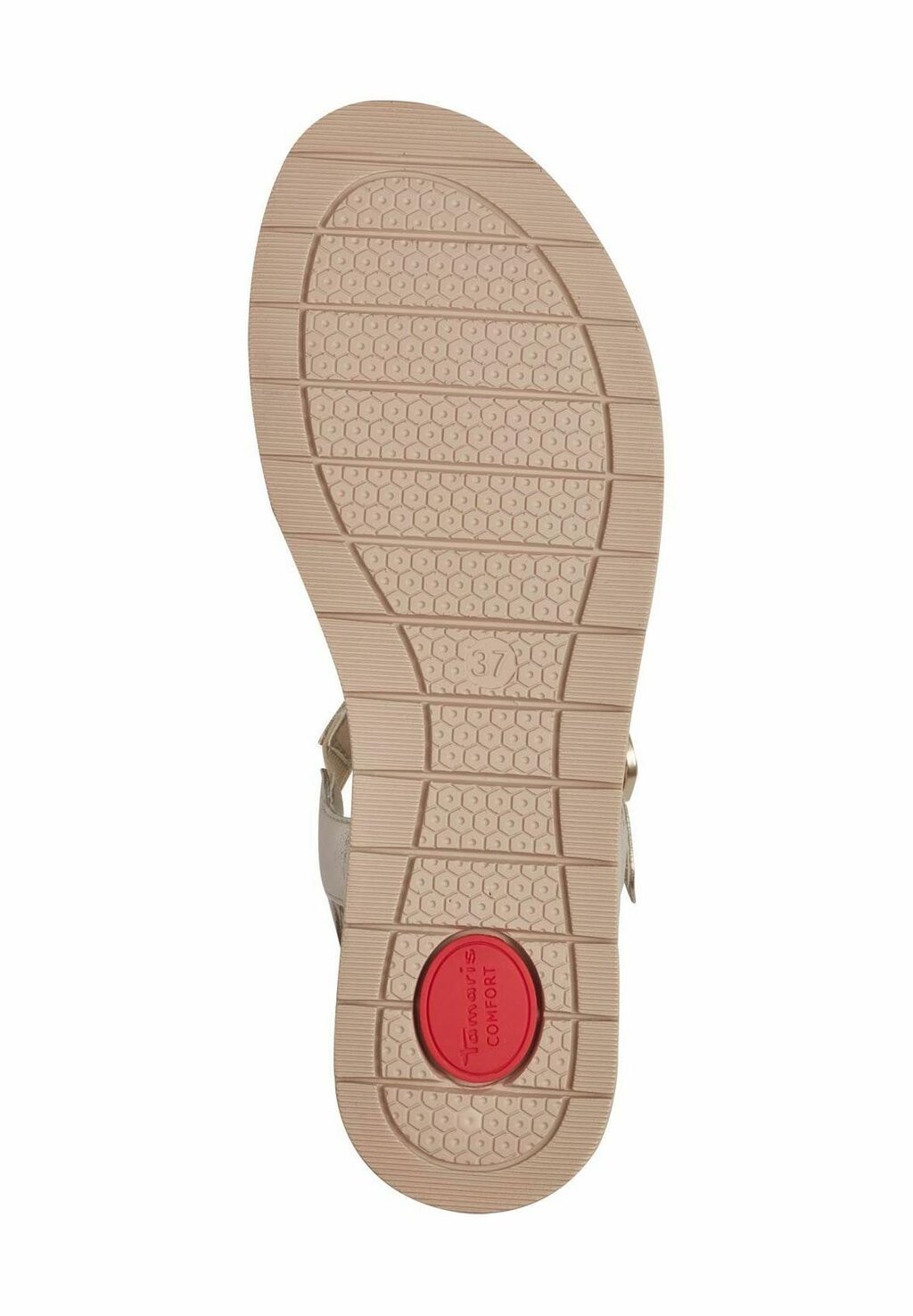 

Босоножки на цельной подошве Tamaris, lt gold