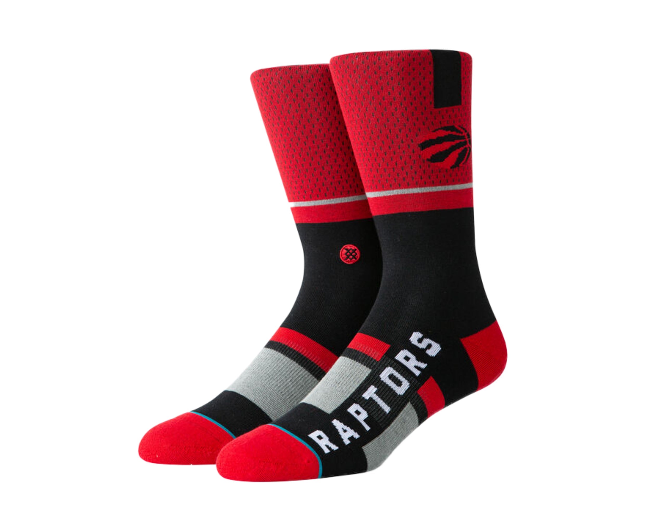 

Носки Stance Casual NBA Raptors Shortcut красные/черные M545C19RAP-RED