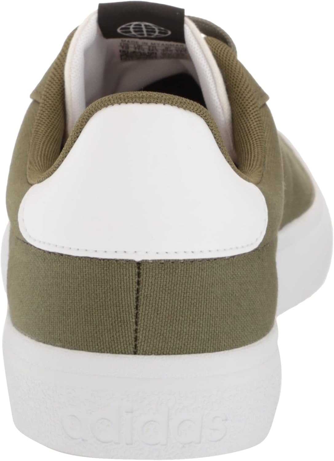 Мужские кроссовки Adidas Vulcraid3r, белый/оливковый — фото 3