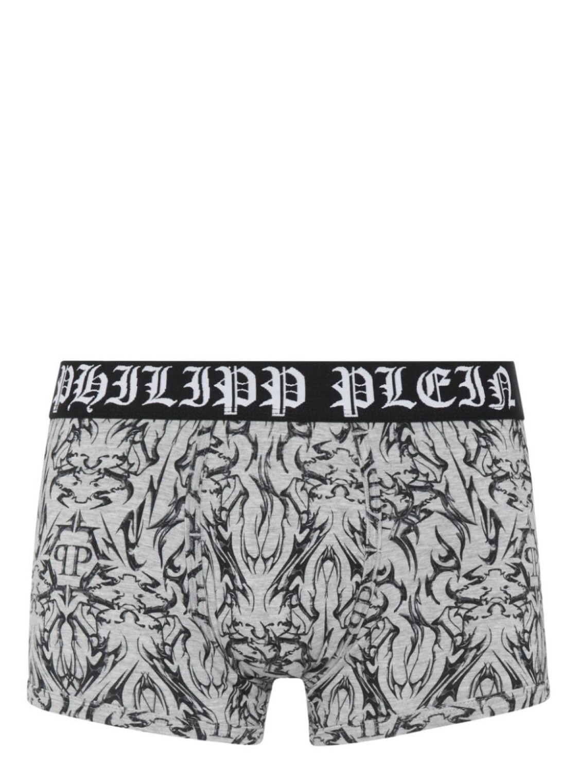 

Philipp Plein боксеры Chrome с логотипом, серый