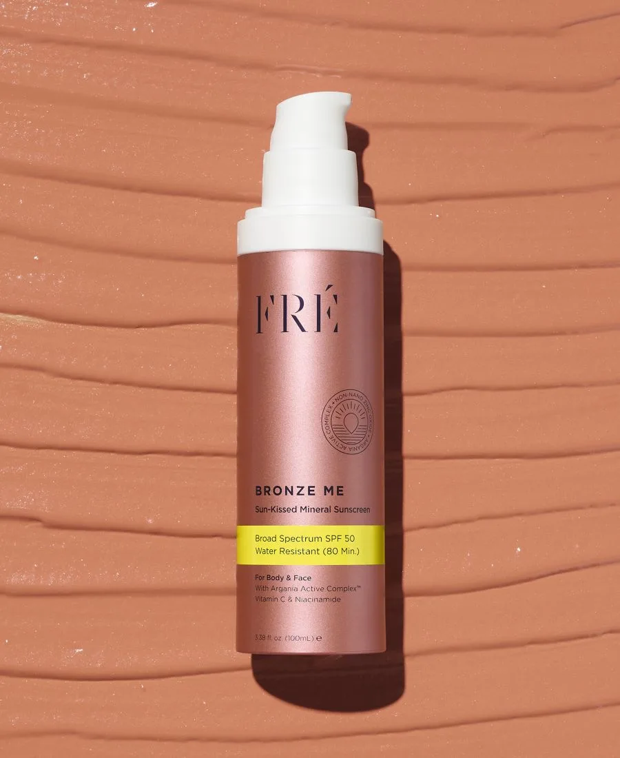 FRE BRONZE ME Sun-Kissed Mineral Sunscreen SPF 50, 3.38 унции — фото 3