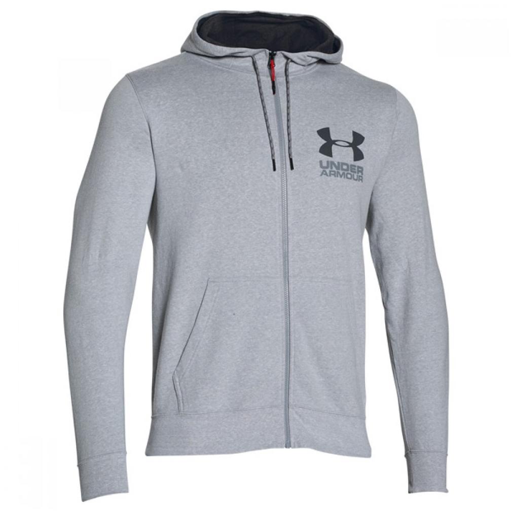 

Толстовка Under Armour Triblend FZ Hoody, серый