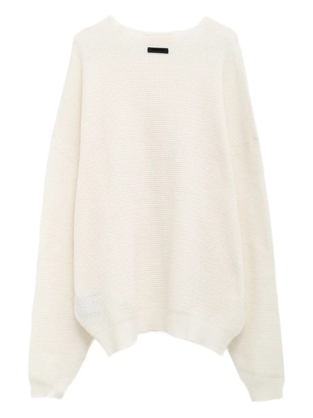 

Свитер Waffle с круглым вырезом FEAR OF GOD ESSENTIALS, белый