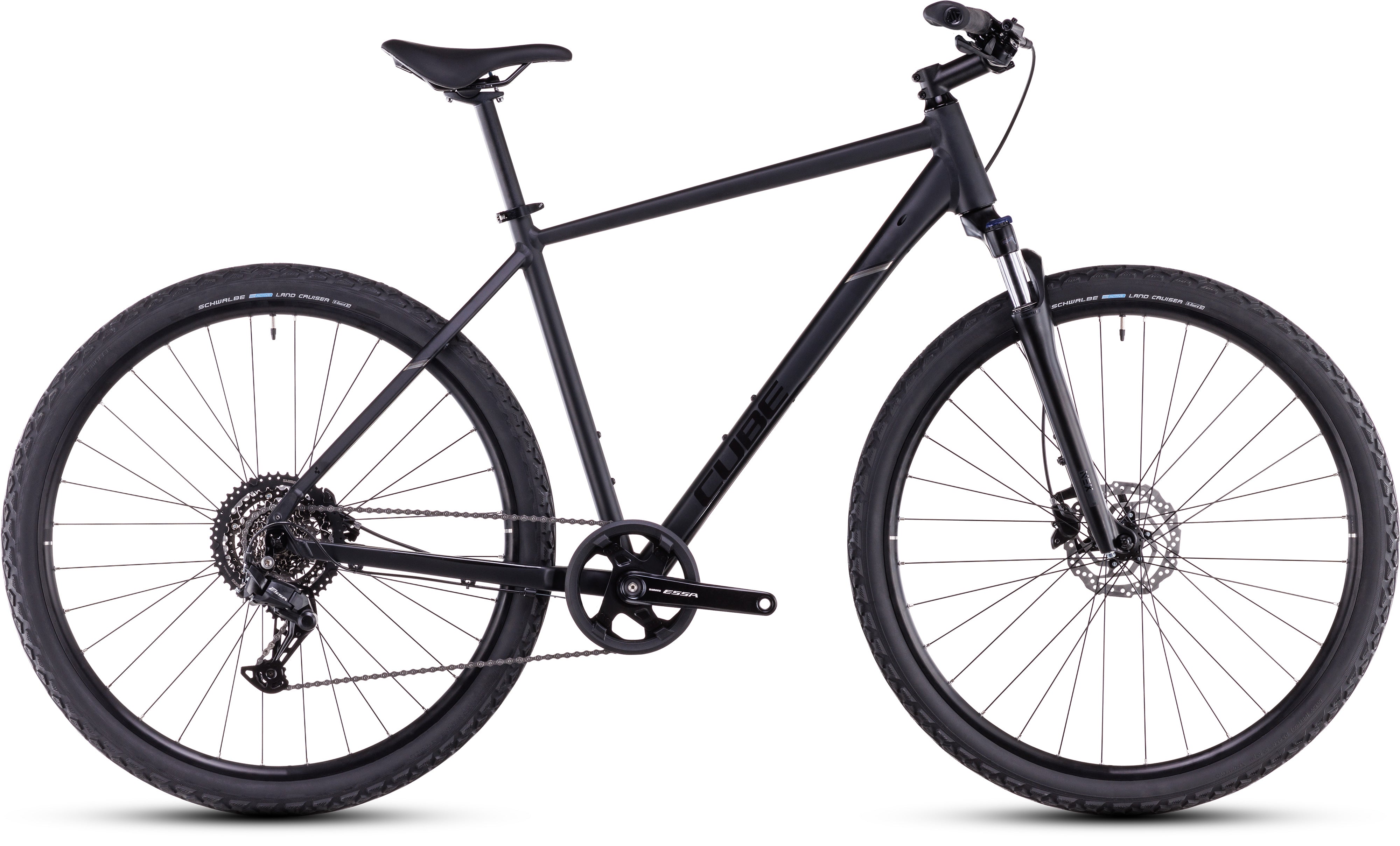 

Треккинговый велосипед Cube Nature ONE black´n´black (2025)