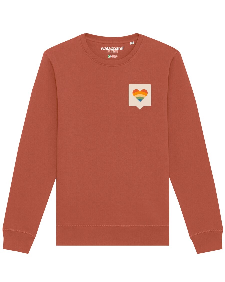 

Свитер Watapparel Sweatshirt Von Herzen, светло-коричневый