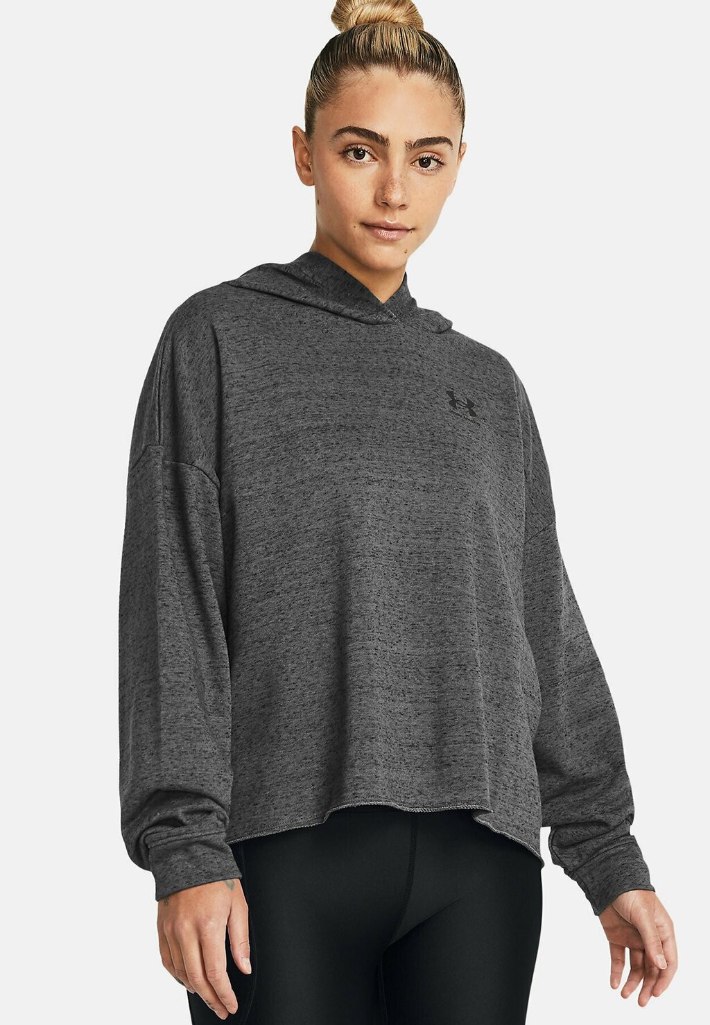 

Толстовка LONG-SLEEVES UA RIVAL OS Under Armour, цвет castlerock full heather