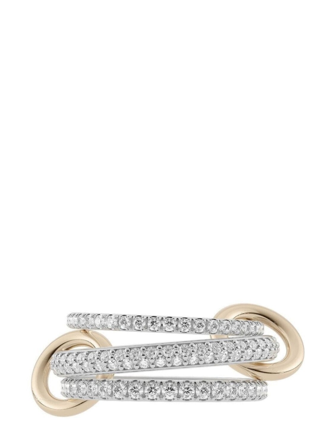 

Кольцо Nova diamonds из 18-каратного золота и стерлингового серебра Spinelli Kilcollin, золотой