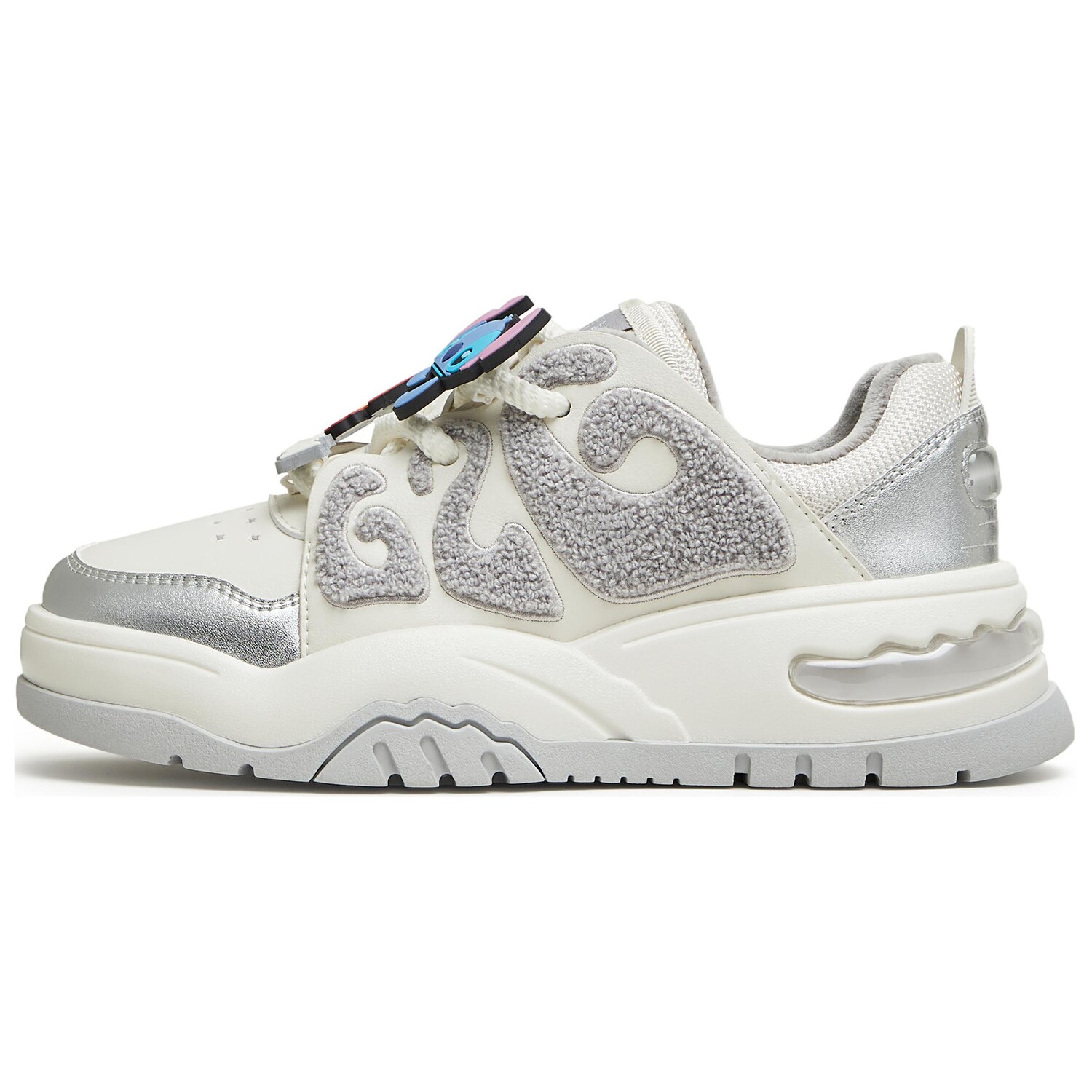 

Кроссовки teenmix Skateboarding Shoes Women's Low-top, серебряный, Серый, Кроссовки teenmix Skateboarding Shoes Women's Low-top, серебряный