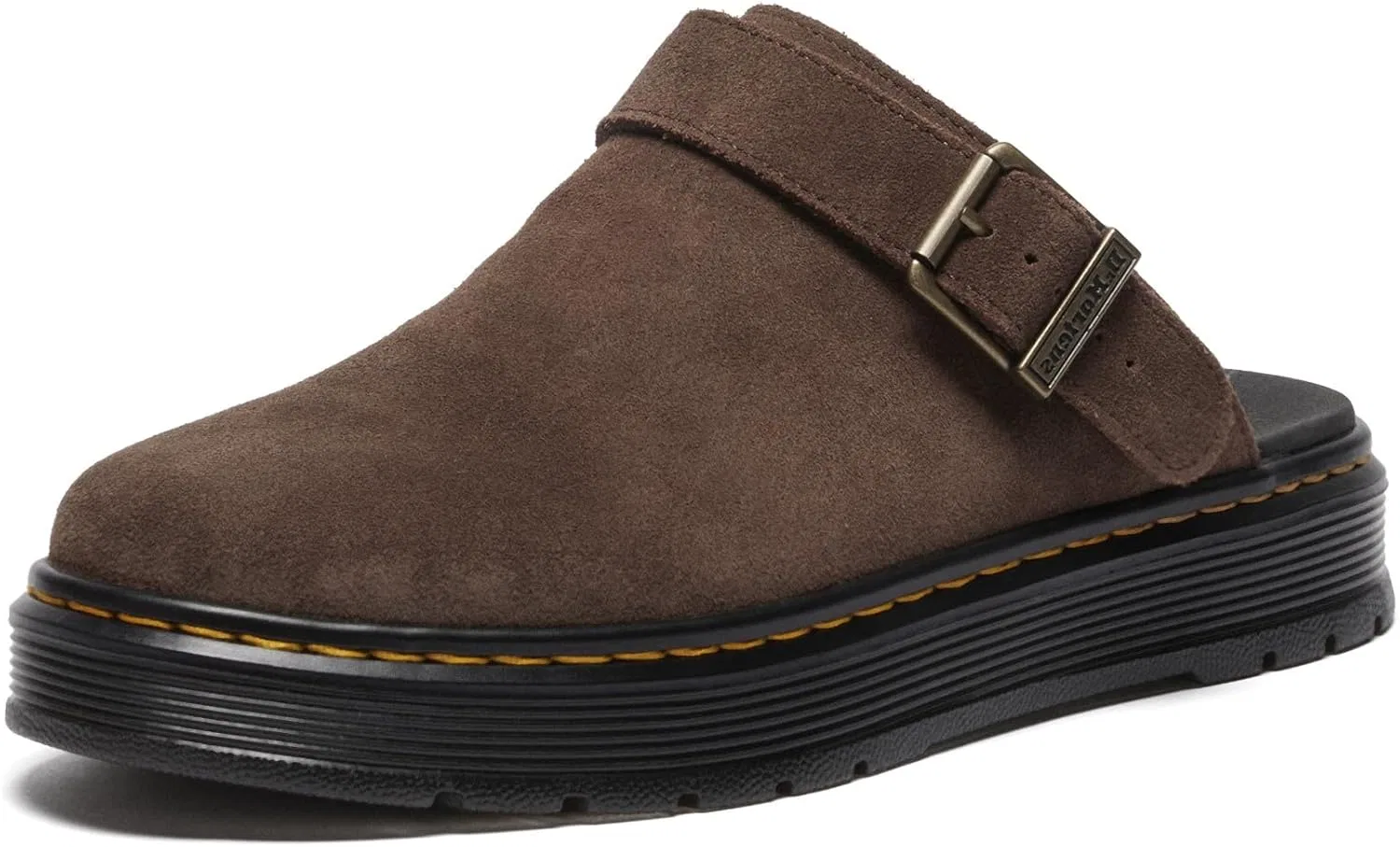Сандалии-мюли Dr. Martens Brookline, темно-коричневый