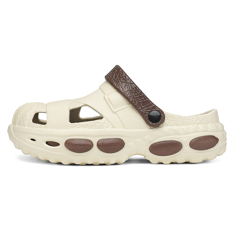 

Jinho Клоги мужские бежево-коричневые, цвет Beige Brown