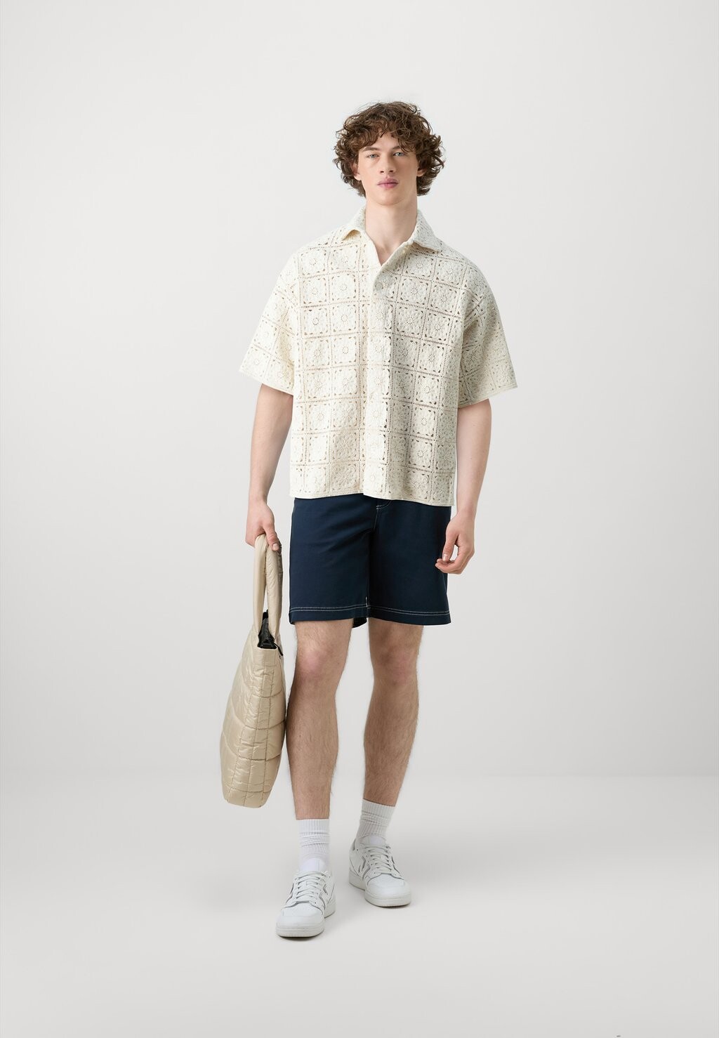

Рубашка JORLOUIS Jack & Jones, кремовый