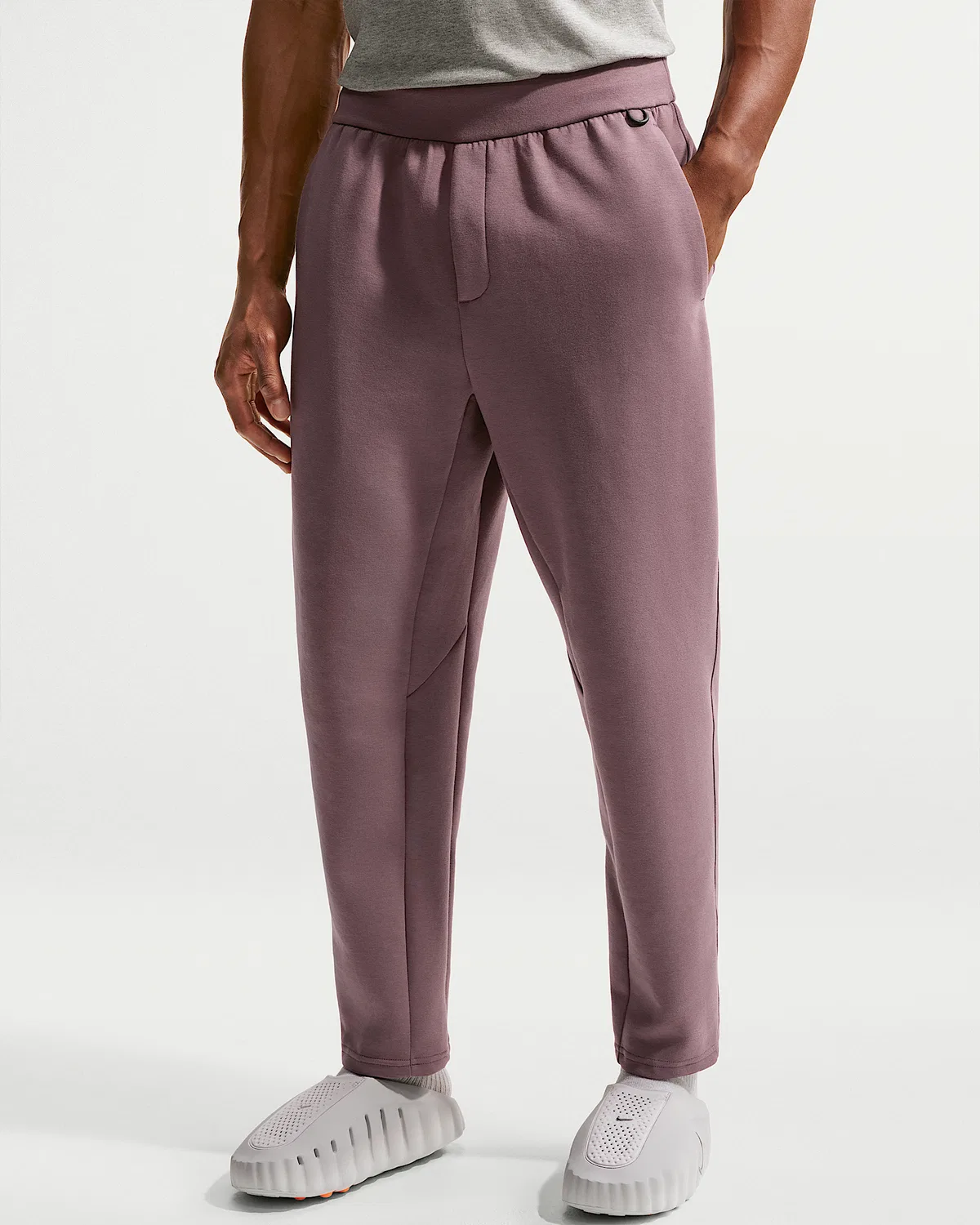 Мужские штаны Dri-FIT Nike 24.7 ImpossiblySoft, Tattoo/Black/Burgundy Crush — фото 2