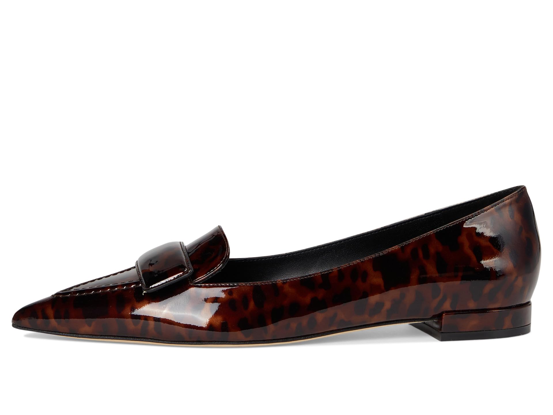 Балетки Stuart Weitzman Sovinnie Flat, темно-коричневый — фото 4