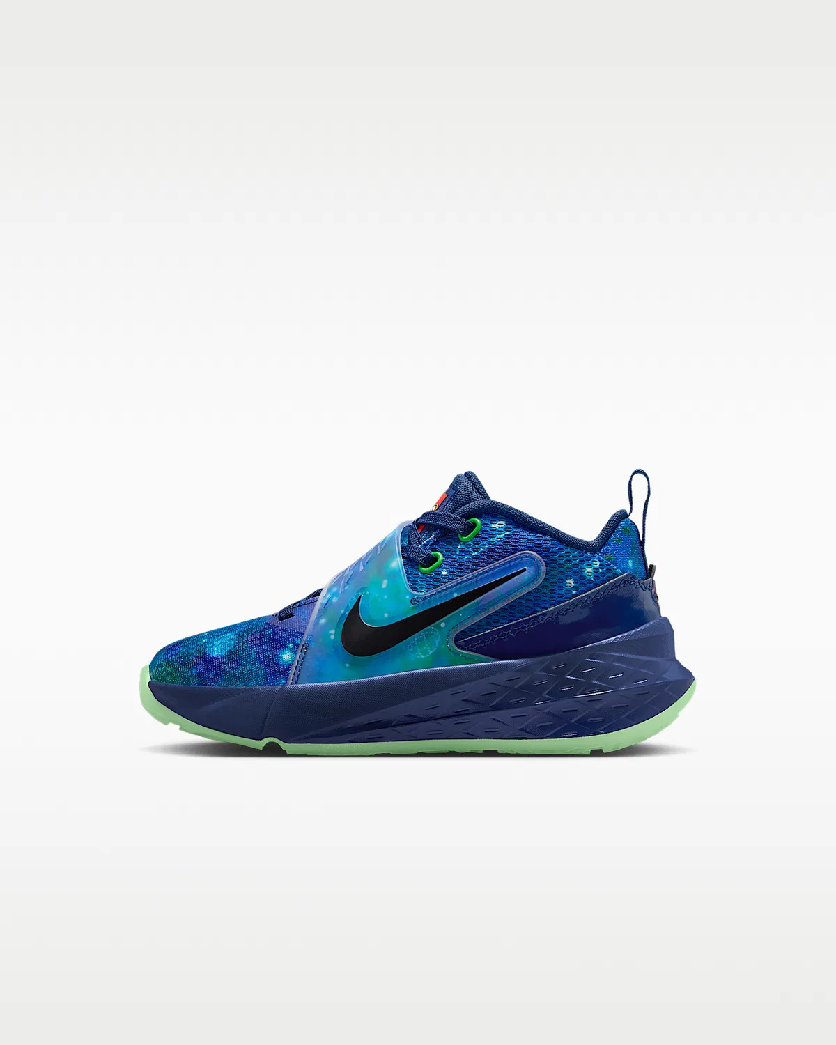 Детские кроссовки Nike Hustle D 12 x LEGO® Collection, Brave Blue/Multi-Color/Green Strike/Black