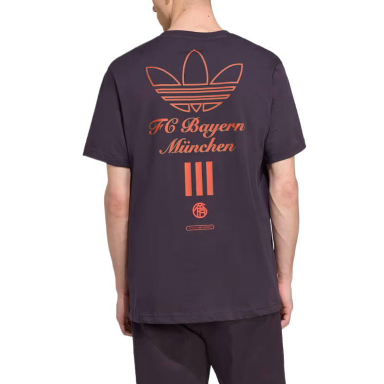 Футболка с принтом fc bayern terrace icons Adidas Originals, черный — фото 3