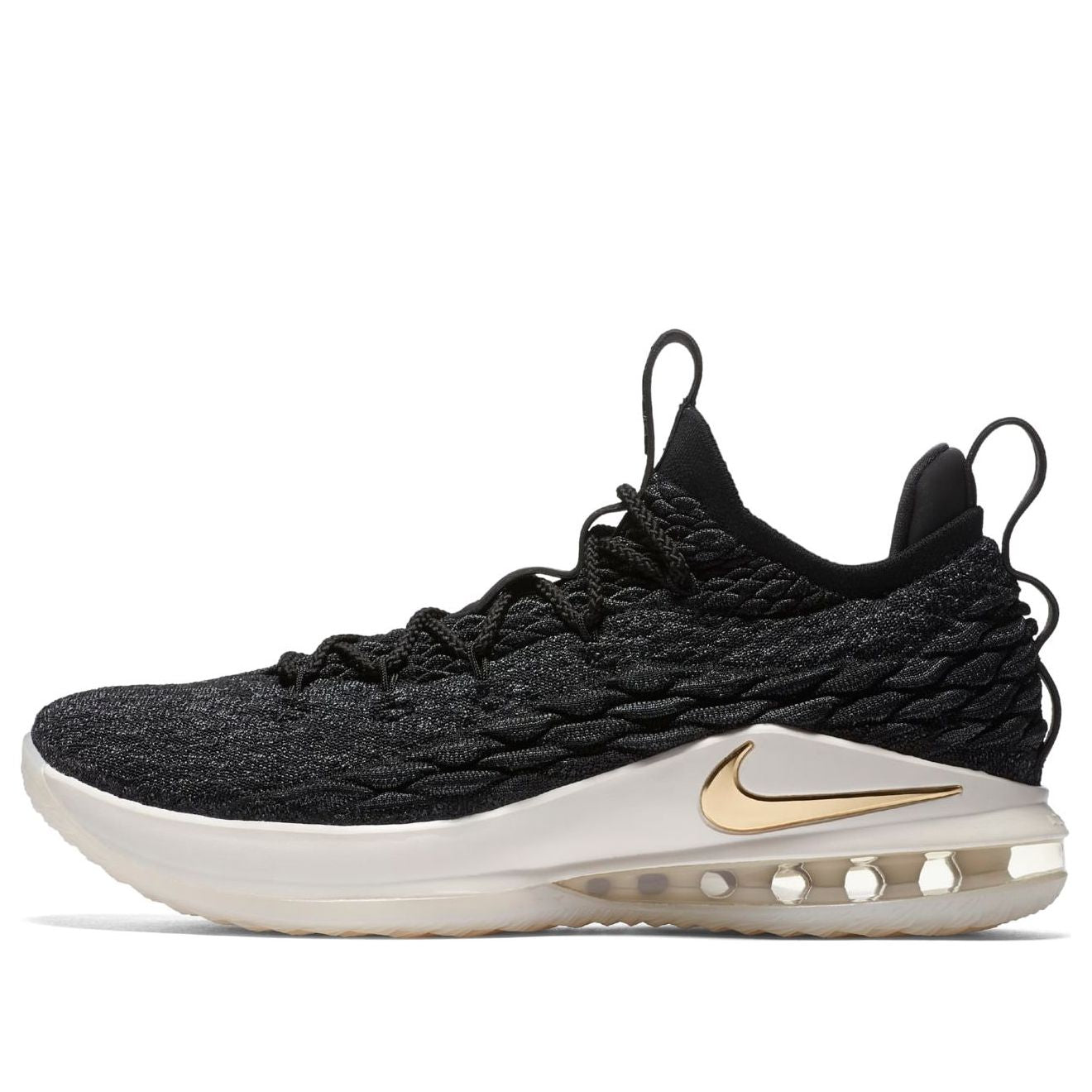 

Кроссовки Nike LeBron 15 Low 'Metallic Gold' AO1755-001, черный