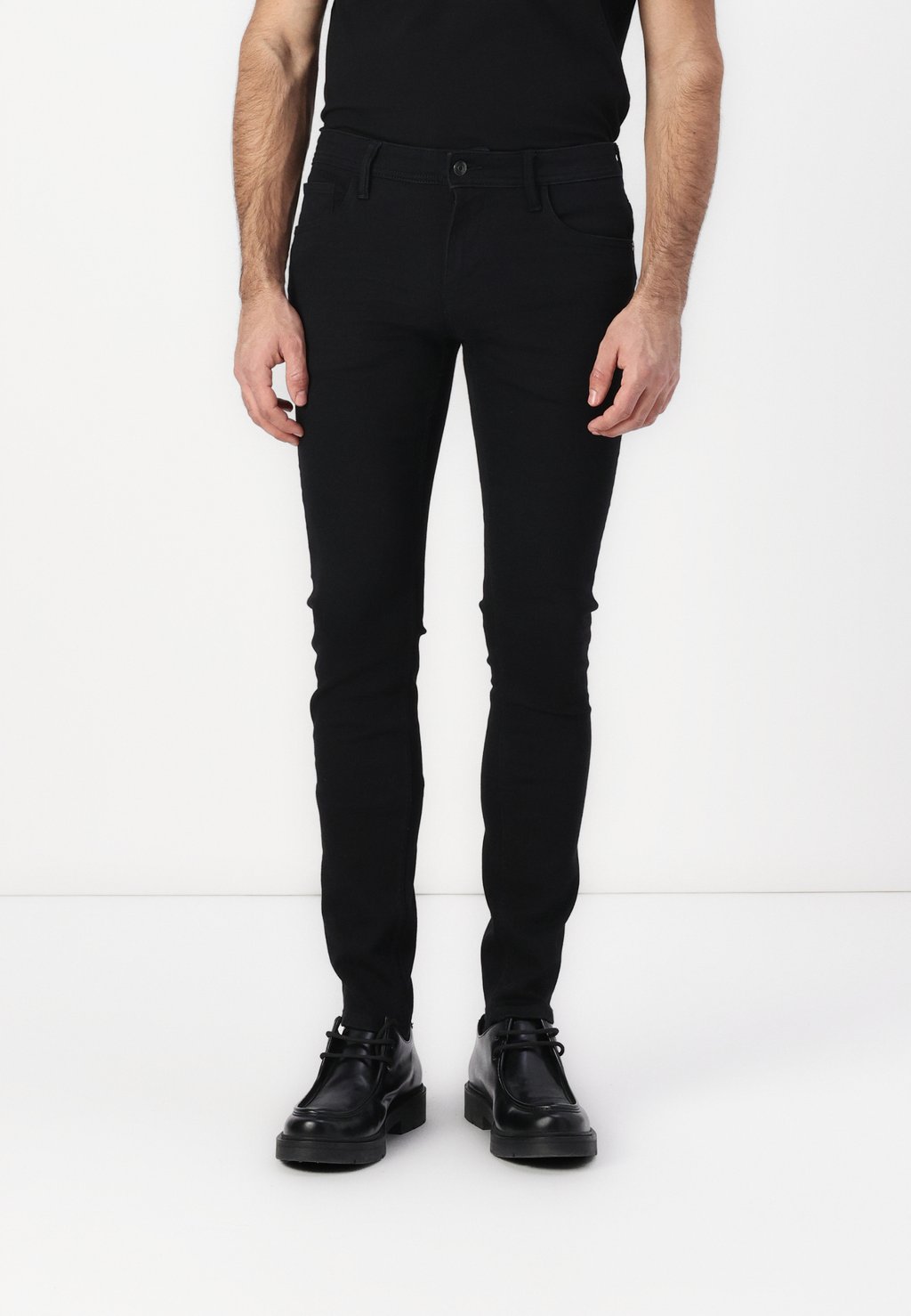 

Джинсы облегающего кроя SLIM PIERS TOM TAILOR DENIM, черный деним